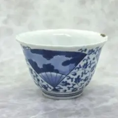 古伊万里 蝶絵柄 線書き 盃洗 骨董 時代物 - メルカリ