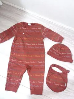 【美品】Paul Smith BABY ロンパース スタイ 帽子 3点セットのサムネイル
