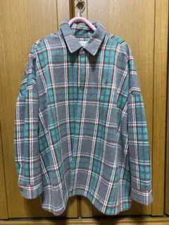 起毛チェックシャツ アウター　ジャケット