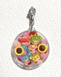 チャーム　デコパーツ　カラフル