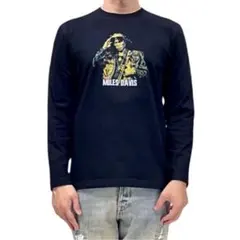 新品 マイルスデイビス モード ジャズの帝王 トランペット ポップアート ロンT