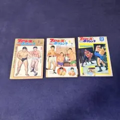 プロレス＆ボクシング 雑誌 3冊セット 昭和39年・40年・44年