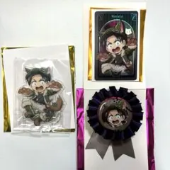 鬼滅の刃　ハロウィン2025 村田　アクスタ　コサージュ風バッジ　カード