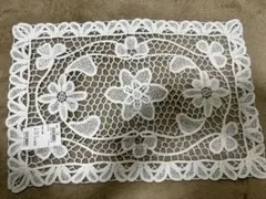 近沢レース　綿100% 約30×45cm ホワイトのサムネイル