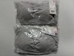 ユニクロ ブラトップ グレー L セット