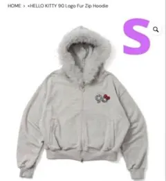 9090 x ハローキティ 90 Logo Zip Hoodie パーカー - メルカリ