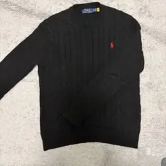 Polo Ralph Lauren ケーブルニットセーター ブラック XS