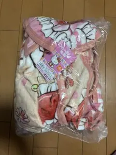 ハローキティ フリースブランケット
