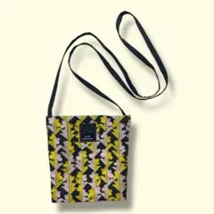 ミナペルホネン ショルダーバッグ美品  - ミナペルホネン/ショルダーバッグ/figue bag/黒×グリーン×マルチ