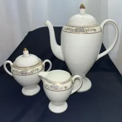 ◉本日限定◉WEDGWOOD クリブデン　ポット　クリーマー　3点セット