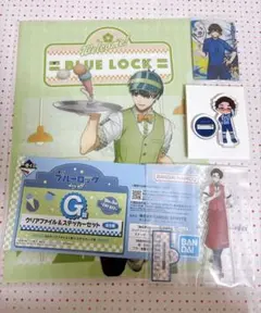 ブルーロック 潔世一 蜂楽廻 雪宮剣優 一番くじ アクリルスタンド ウエハース