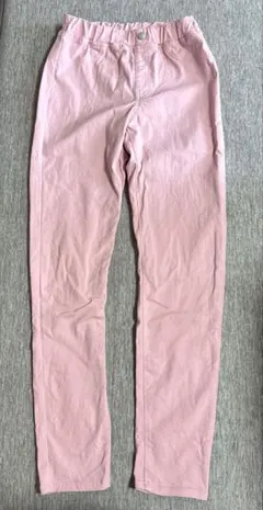 GU ウエストゴム ピンク ロングパンツ 150