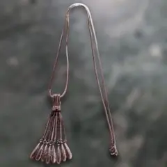 シルバー 銀ネックレス 羽根モチーフ