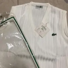 【希少】新品タグ付CHEMISE LACOSTE シュミーズラコステ ベスト白