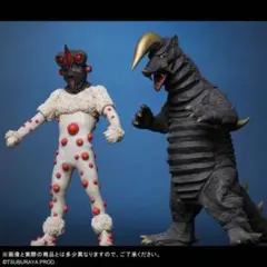 大怪獣シリーズ ガッツ星人 分身セット ナイトカラーVer. 少年リック