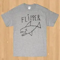 NIRVANAカート・コバーン／エド・シーラン着用 FLIPPER Tシャツ 灰