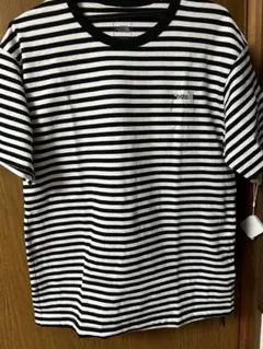 最終価格　THE NORTH FACE ストライプ Tシャツ　XLサイズ　半袖