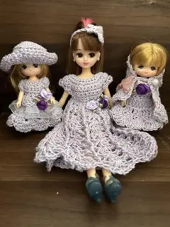 リカちゃん　ミキマキちゃん　ハンドメイド服