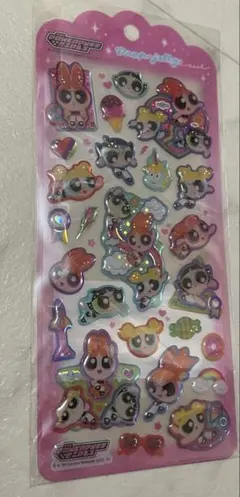 正規品　ドロップジェリーシール　パワーパフガールズ　ドロップジュエリー　パワパフ