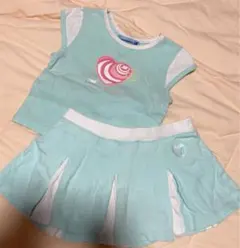 baiya ニューバランス セットアップ 女の子 チア スカート 夏 90 2歳