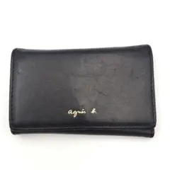 【T】agnes b. アニエスベー　キーケース　ブラックのサムネイル
