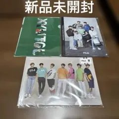 bts クリアファイル　キシリトール　FILA 新品未開封　xylitol テテ