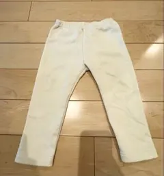 ユニクロ　パンツ アイボリー