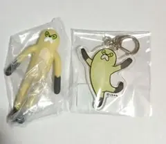 くまみね 仕事猫 ムジーナ ベンダブルフィギュア アクリルキーホルダー