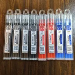 【3本×8セット】フリクション FRIXION インク 替芯0.7 赤 青 黒