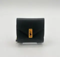 【値下中】POLORalphLauren ラルフローレン グリーン　二つ折り財布