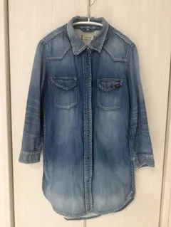 【ヤヌーク】デニムシャツ