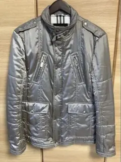 美品 バーバリー ブラックレーベル ダウンジャケット ブルゾン