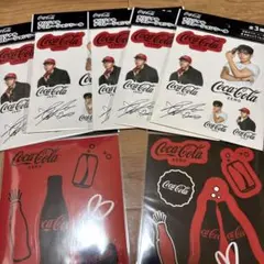 Coca-Cola Zero オリジナルデコレーションシール 7枚セット