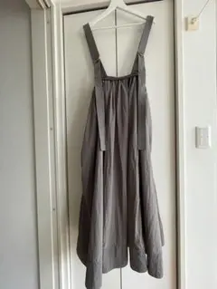 MaisonSpecial ロングスカート ワンピース グレー 可愛い オシャレのサムネイル