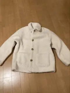 ユニクロ 防風アフターフリース ショートコート　130