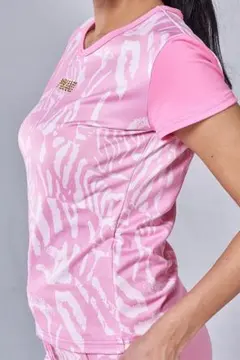 ゼブラ柄 ピンク Tシャツ フリーサイズ