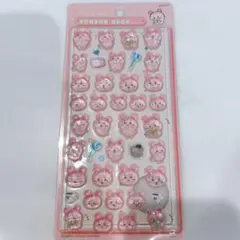 ちいかわ　カニちゃん　古本屋　シール　硬いシール　3D 立体