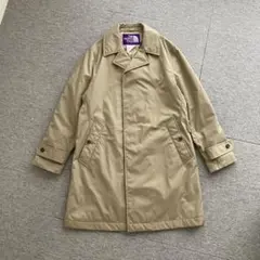 【ほぼ新品】Sサイズ パープルレーベル ステンカラーコート ナナミカ