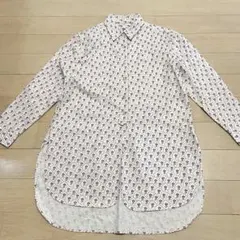 INES DE LA FRESSANGE UNIQLO 花柄長袖シャツ　Sのサムネイル