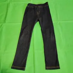 ダークデニム スキニーパンツ ゴムウエスト120