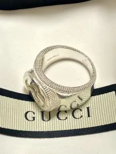 GUCCI インターロッキングGシルバーリング ⭐︎Ag925 19号 グッチのサムネイル