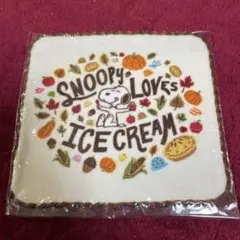 【未使用】サーティーワンアイスクリーム　ノベルティ スヌーピー ハンドタオル