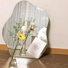 ウェルカムミラー　ウェルカムスペース　ウェーブミラー　　　　鏡