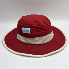 美品✨THE NORTH FACE バケットハット ナイロン 赤 キッズ