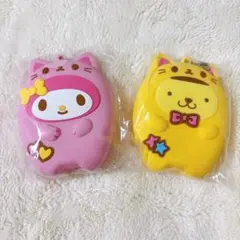 サンリオ ハッピーくじ シリコンポーチ マイメロ ポムポムプリン