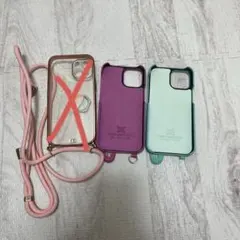 値下げ！iPhone13 mini スマホケース　2点セット