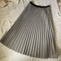 ロングプリーツスカートL