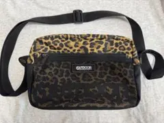 OUTDOOR PRODUCTS レオパード柄 ショルダーバッグ