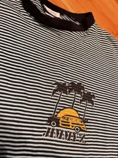 JIMMY'Z ボーダー Tシャツ　ビンテージ　Lのサムネイル