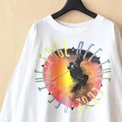 80s古着　ヴィンテージ　ロンT 長袖Tシャツ　スキーヤー　グラフィックのサムネイル